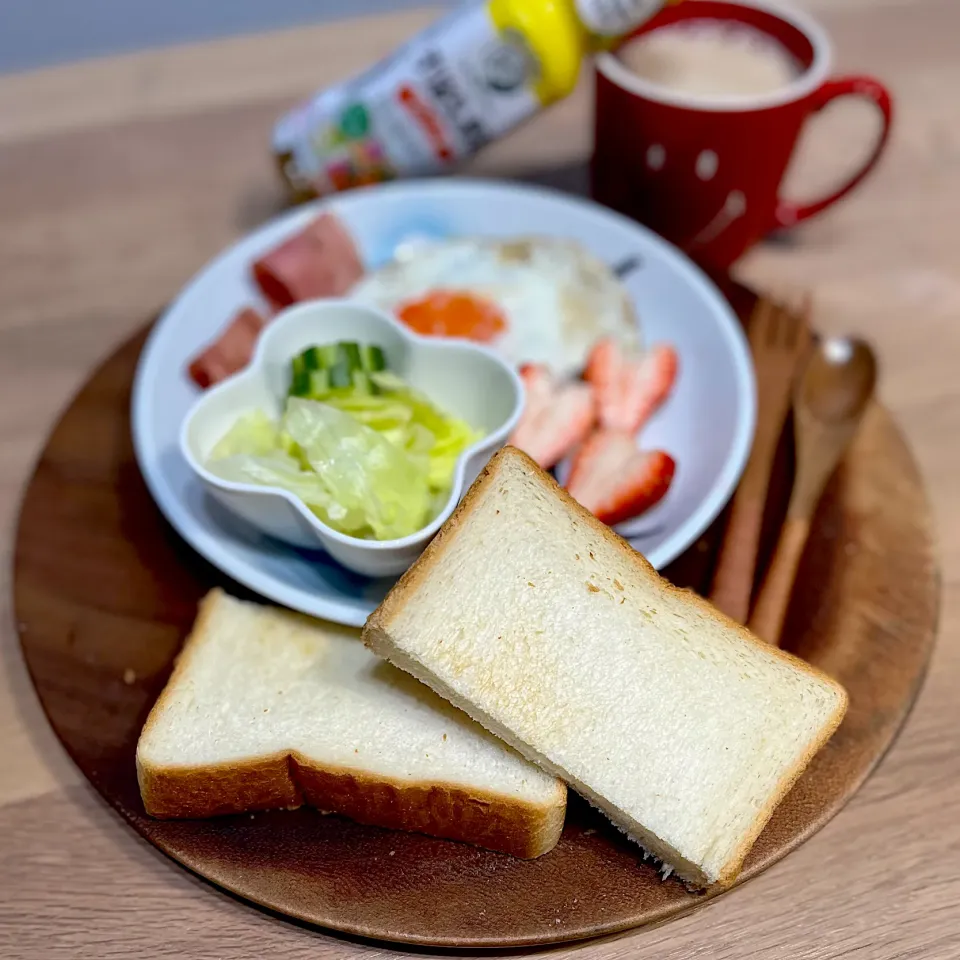 朝ごパン🍞でバランス良く元気モリモリ|tsumuchiさん