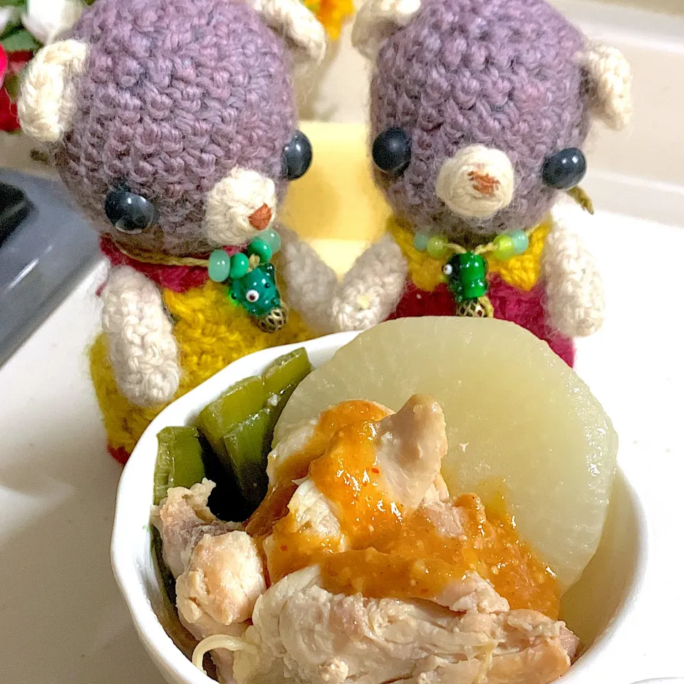 麹甘酒煮鶏モモ肉(*´꒳`*)|chagashiさん