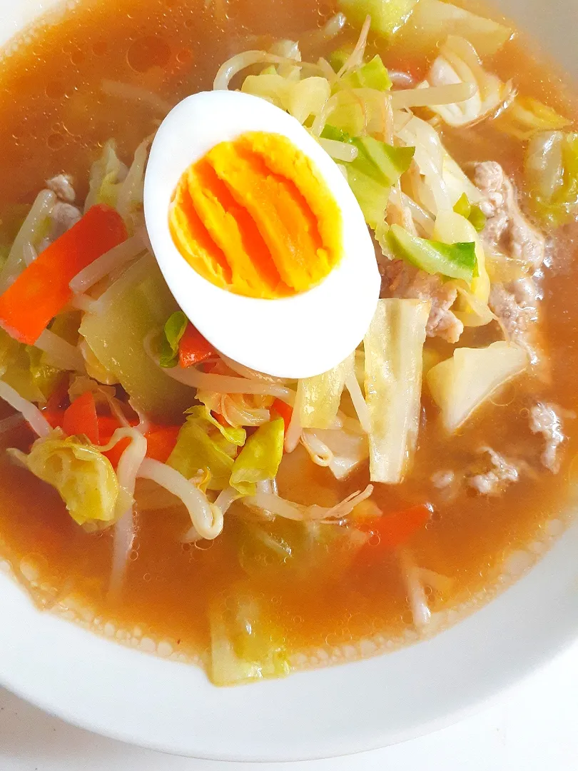 ☆味噌ラーメン☆昼ごはん|ｼｮｺﾗさん