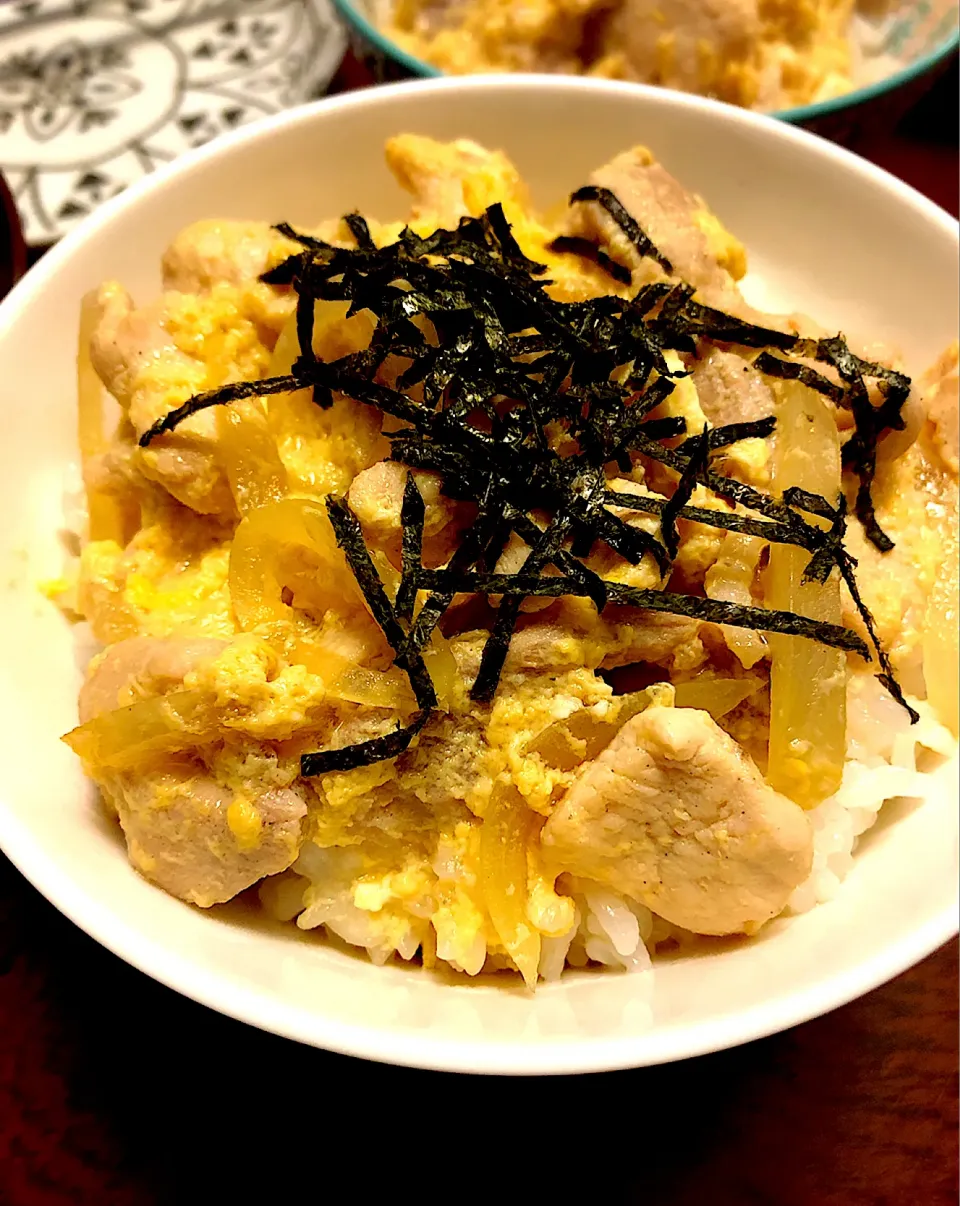 Snapdishの料理写真:娘リクエスト♡親子丼|Na_oさん