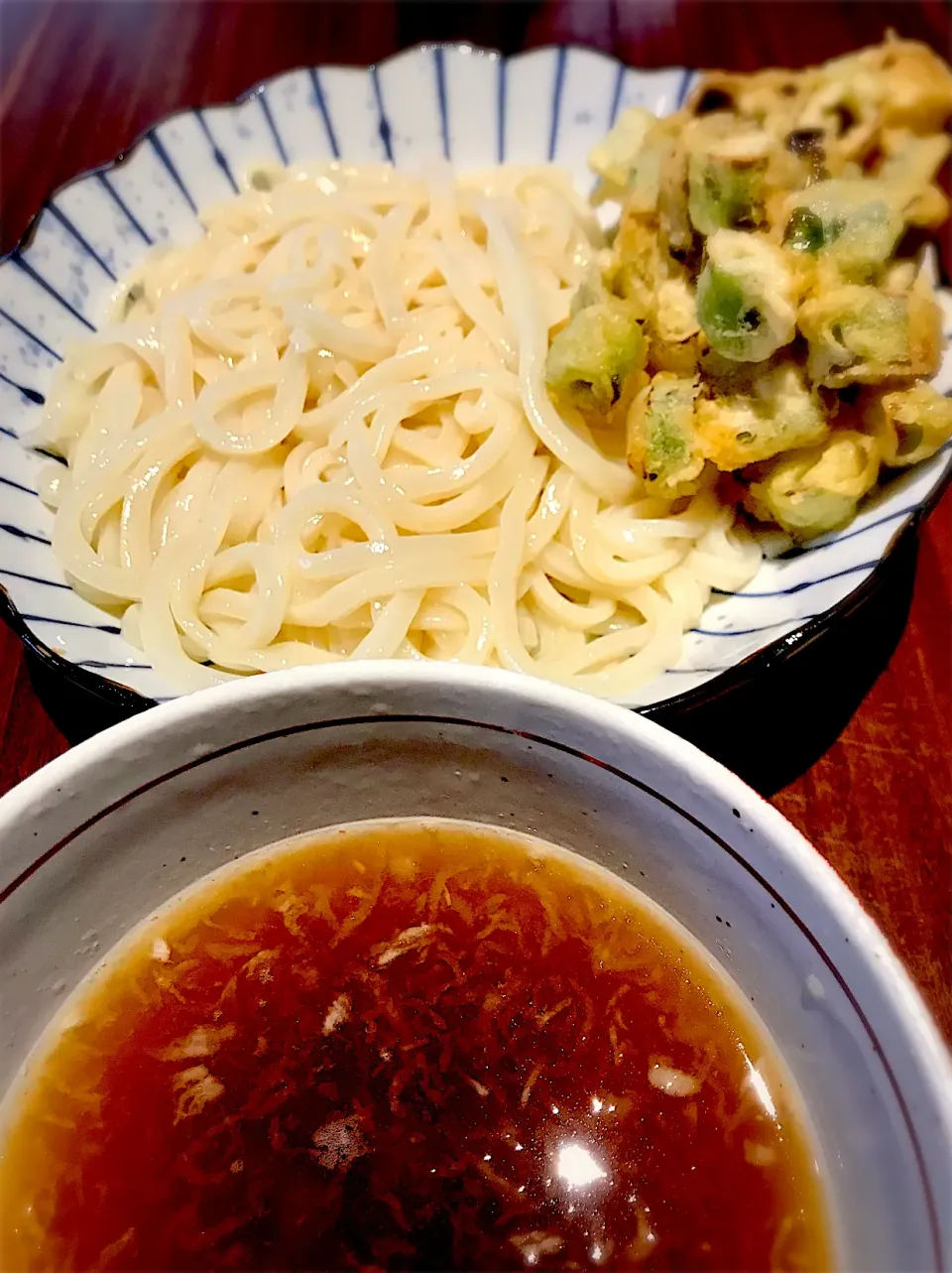 Snapdishの料理写真:納豆おろし汁つけうどん|deekay71さん