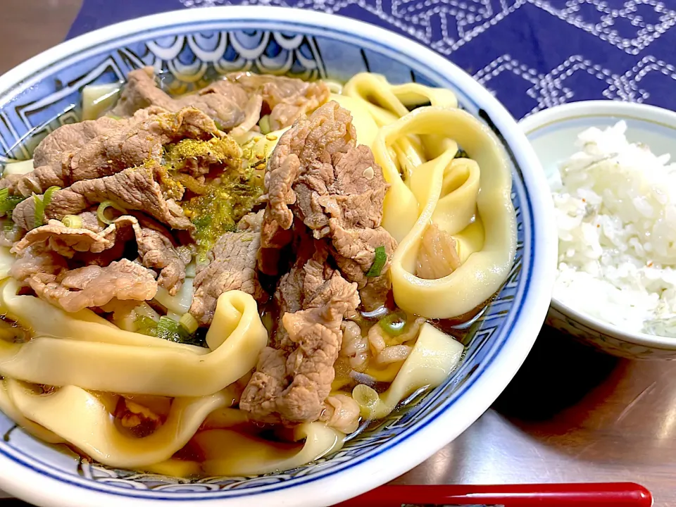 肉うどん|ふくぷくさん