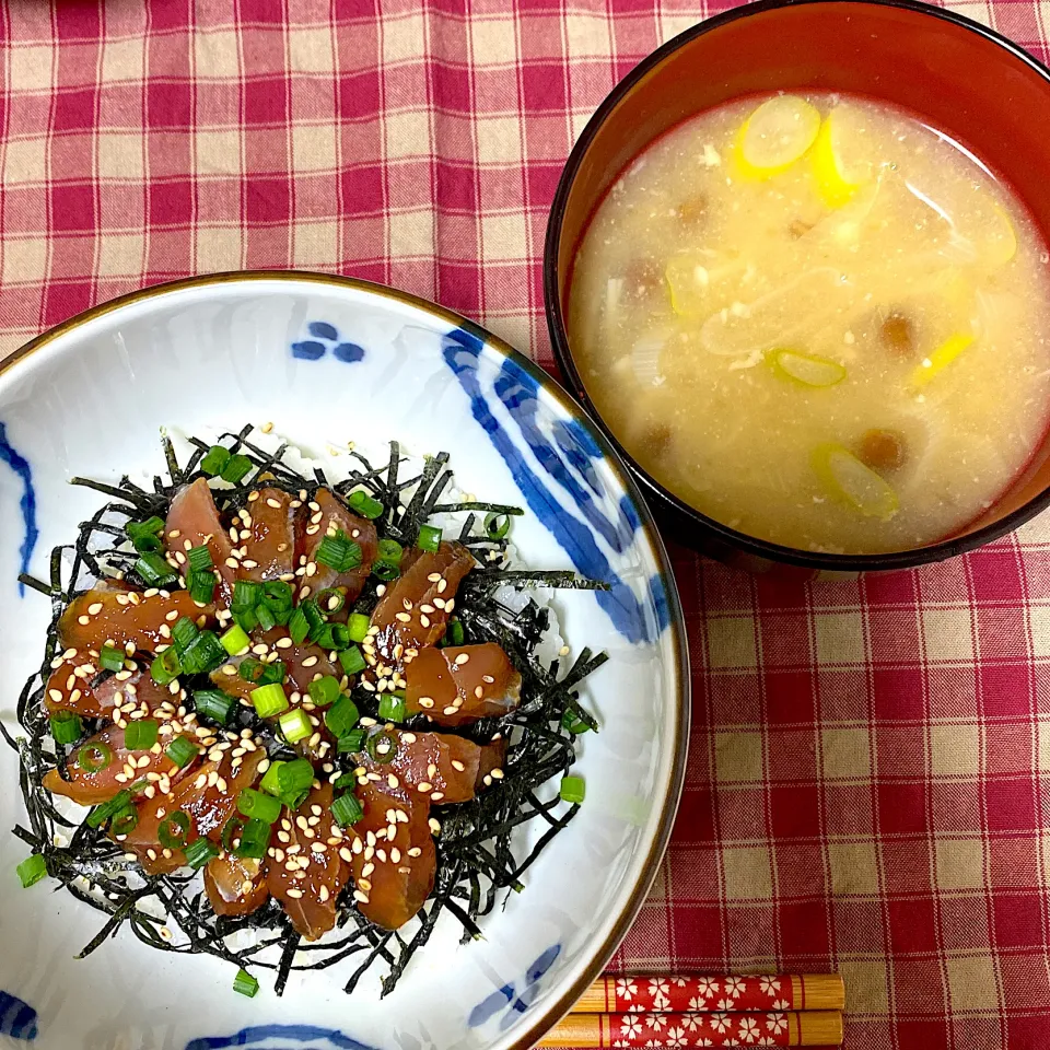 マグロの漬け丼|eriiichiさん