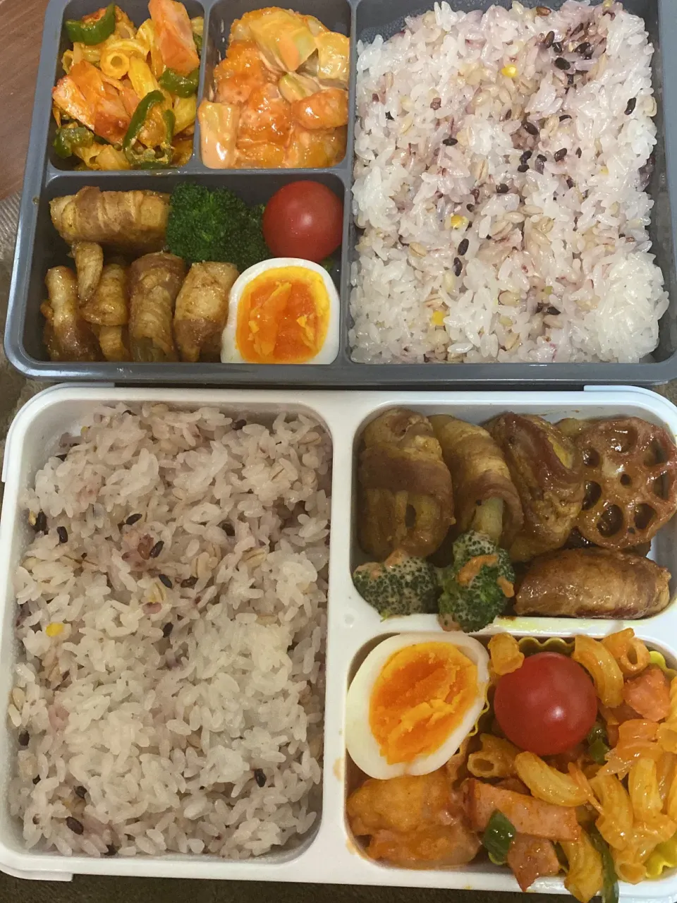 Snapdishの料理写真:レンコンの肉巻きカレー風味|みーやさん