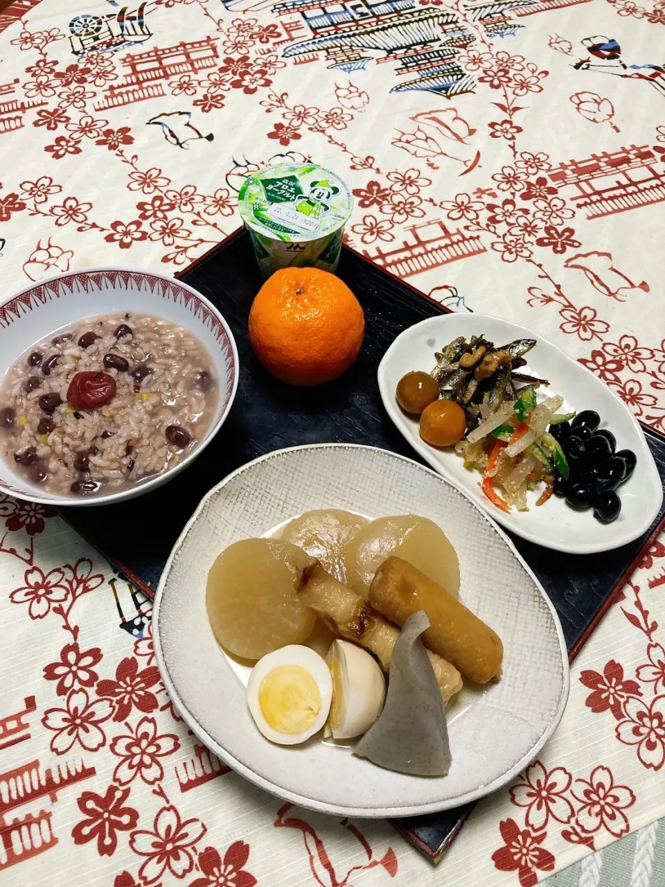 Snapdishの料理写真:1月15日小正月☆grandmaの晩ごはん|kaoriさん