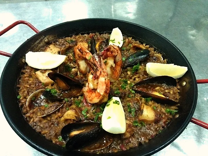 seafood paella|chef chanさん