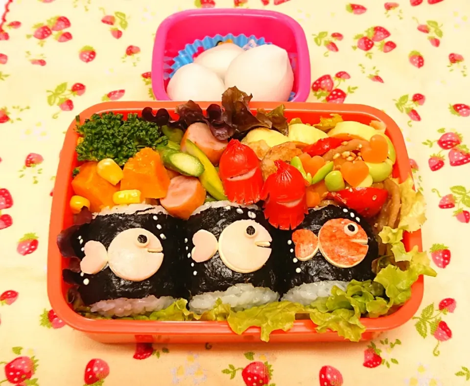 きんぎょがにげた弁当❤️|みちゅあしさん