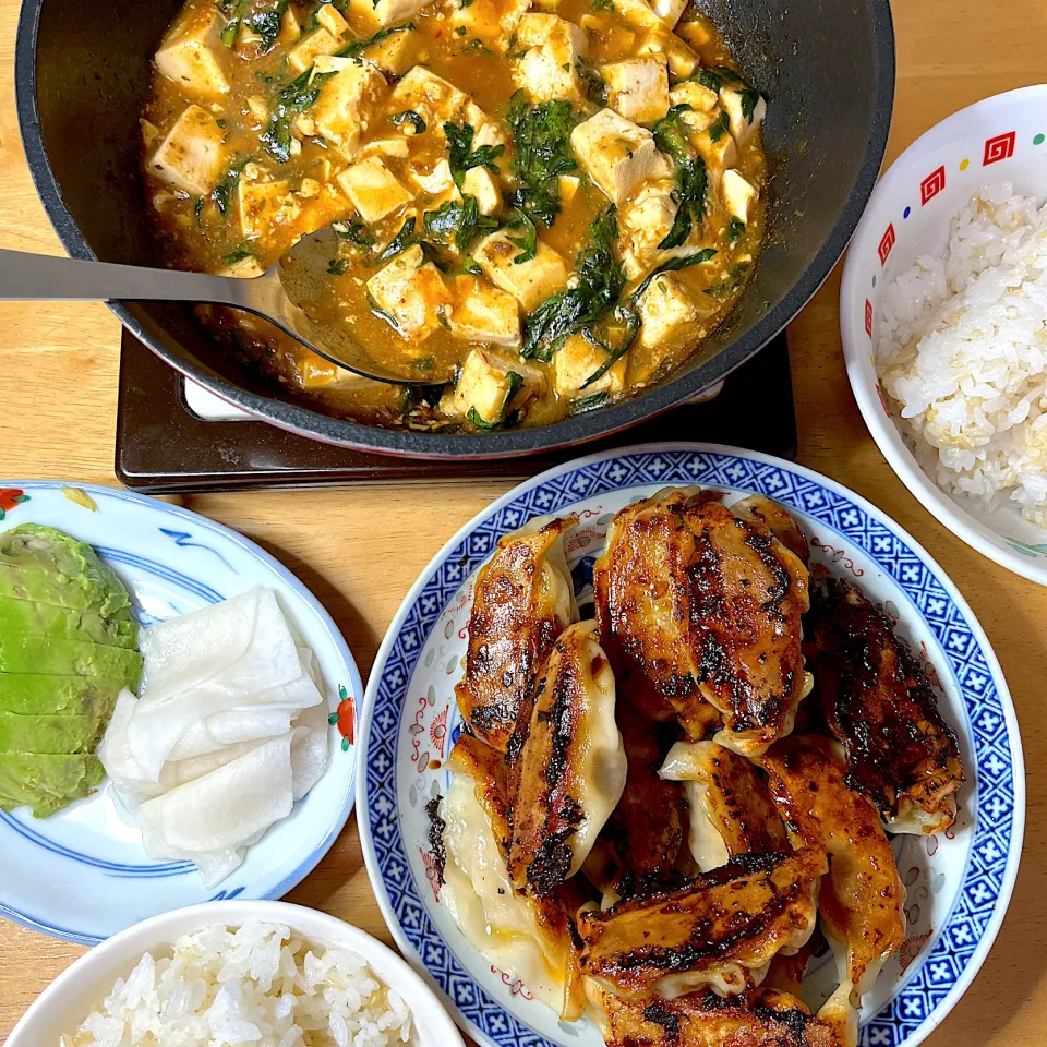 餃子の王将🥟春菊麻婆豆腐|Makokoさん