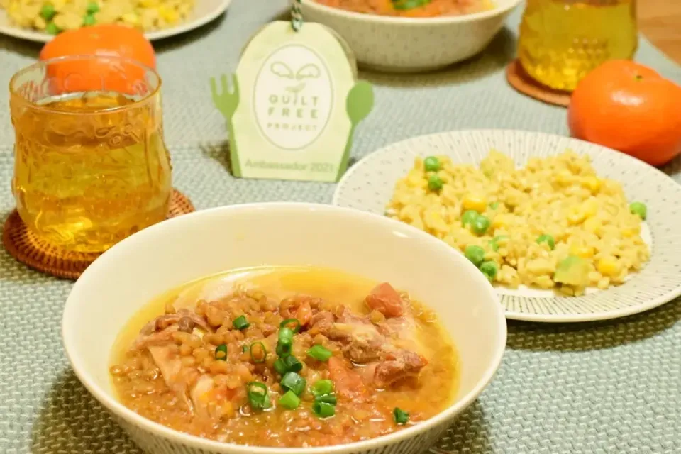 Snapdishの料理写真:まるごとトマトと鶏肉の甘酒煮|うにんぱすさん