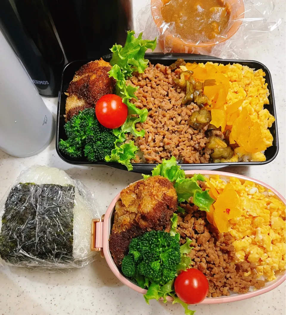 今日のお仕事&学校弁当♪2022.1.19|ぐぅさん