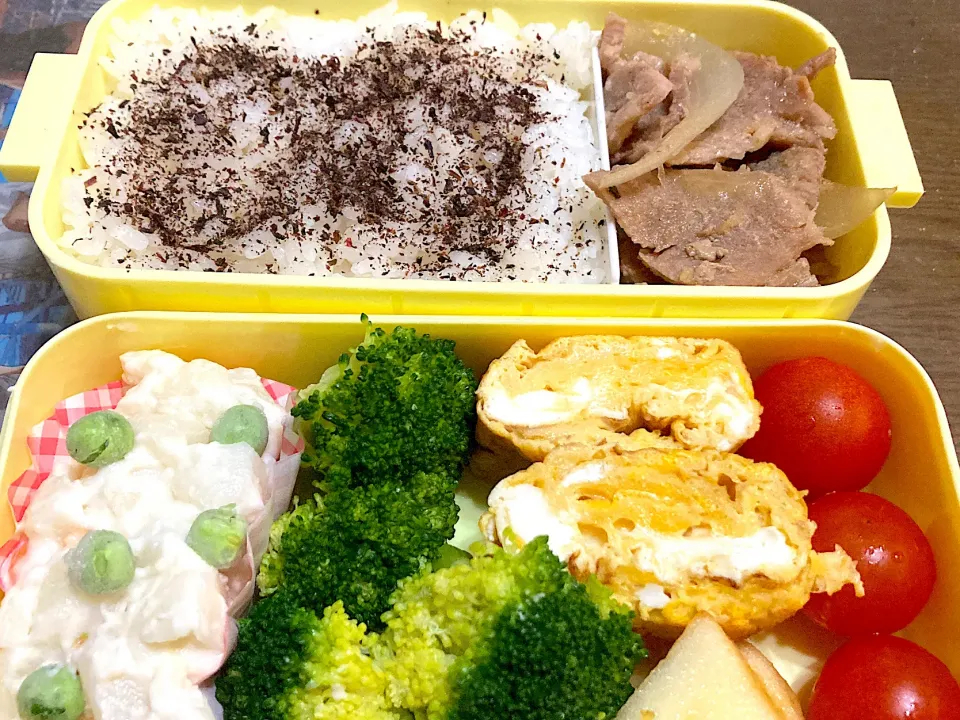 生姜焼き弁当|料理嫌いを直したいさん