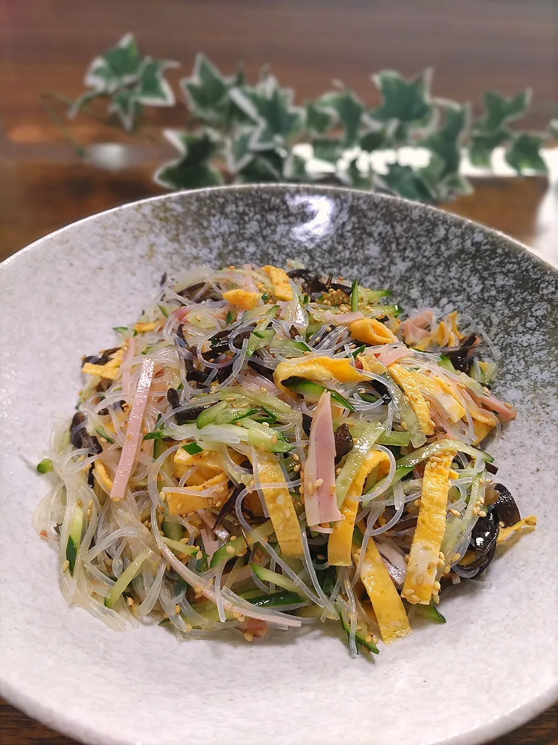 春雨のさっぱりサラダ|マイケルの料理さん