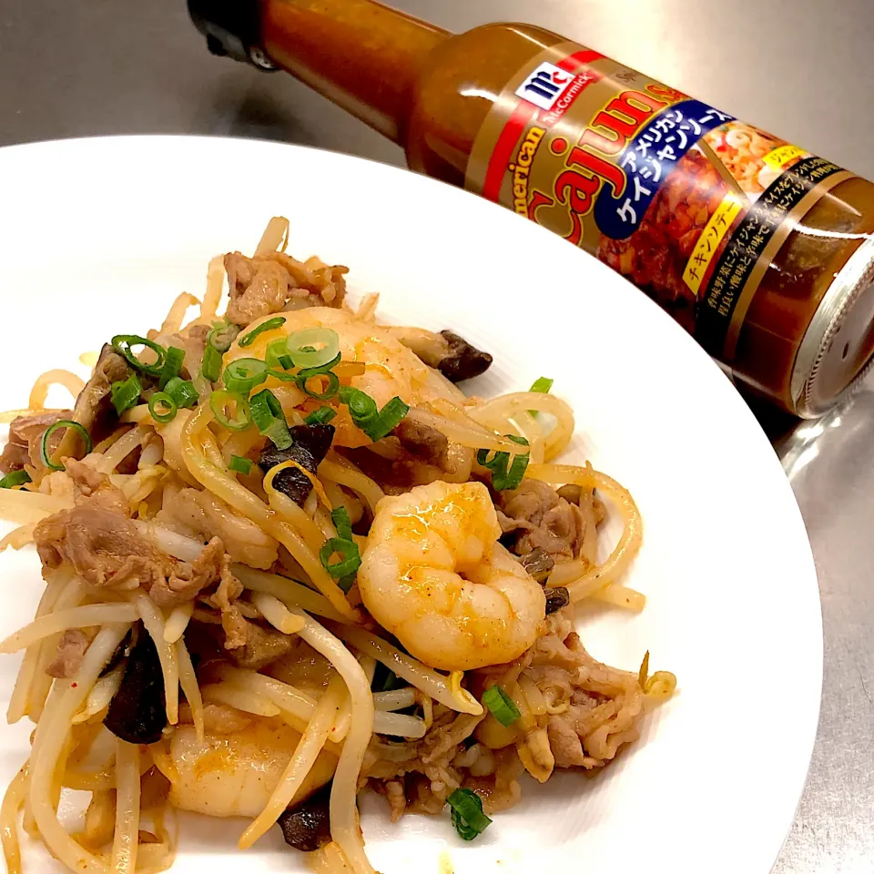 ケイジャンソース炒め|みちさん