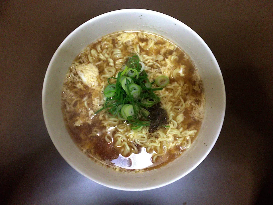 自家製 醤油ラーメン(玉子入)|ばーさんさん