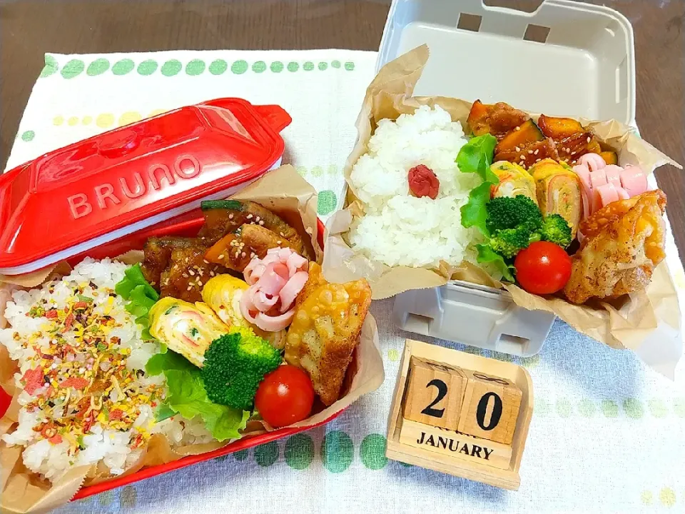 🍱今日の息子達のお弁当|tomoさん