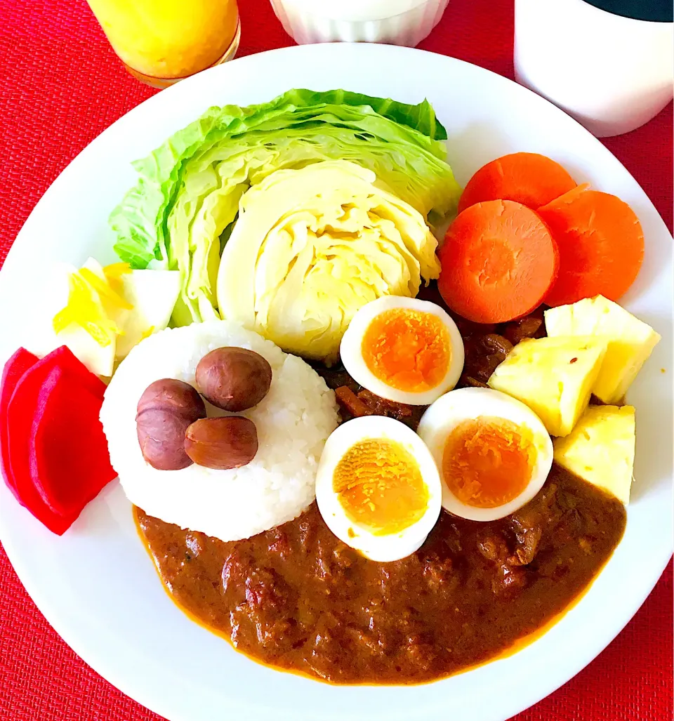 Snapdishの料理写真:スパイスチキンカレー🍛|HAMI69さん