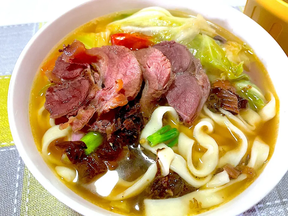 stew beef noodlewith Chinese cabbage|michelleさん