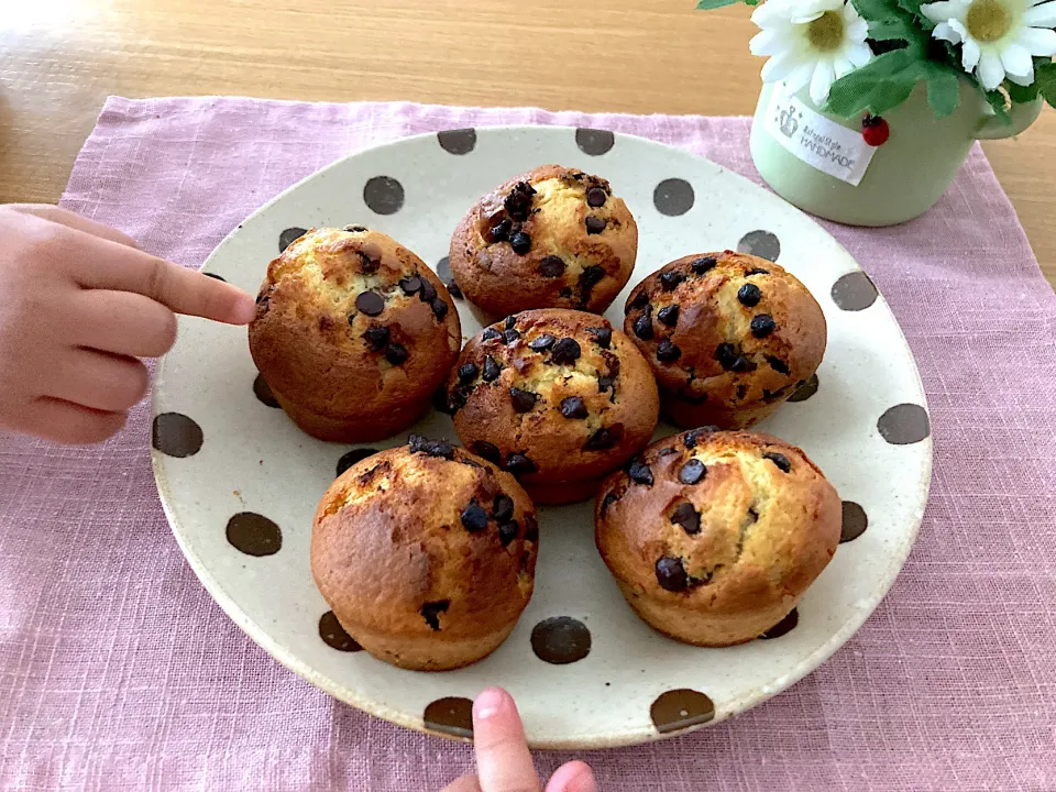 ＊ちびたんとべびたんの手作りマフィン＊|＊抹茶＊さん