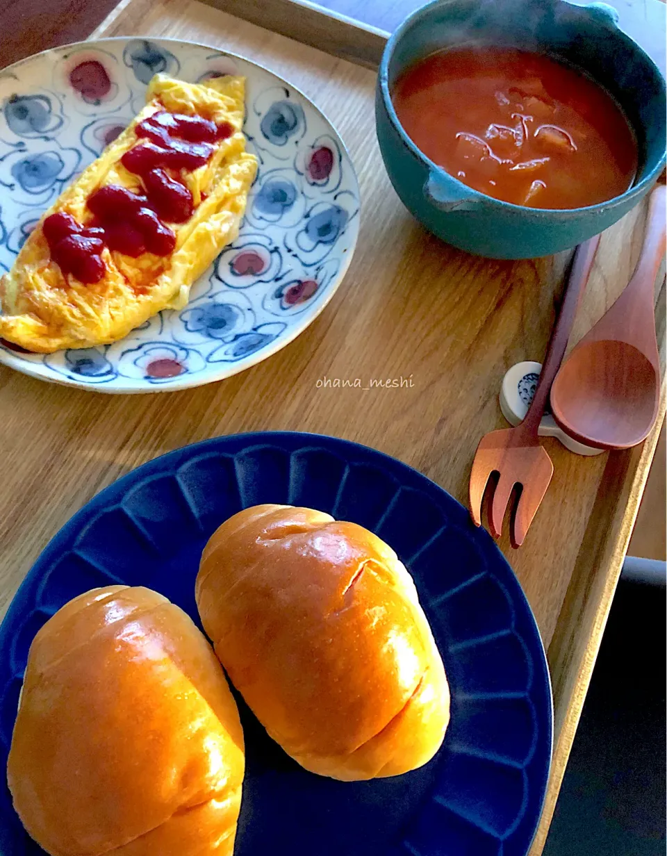 Snapdishの料理写真:朝ごはん|nachiさん