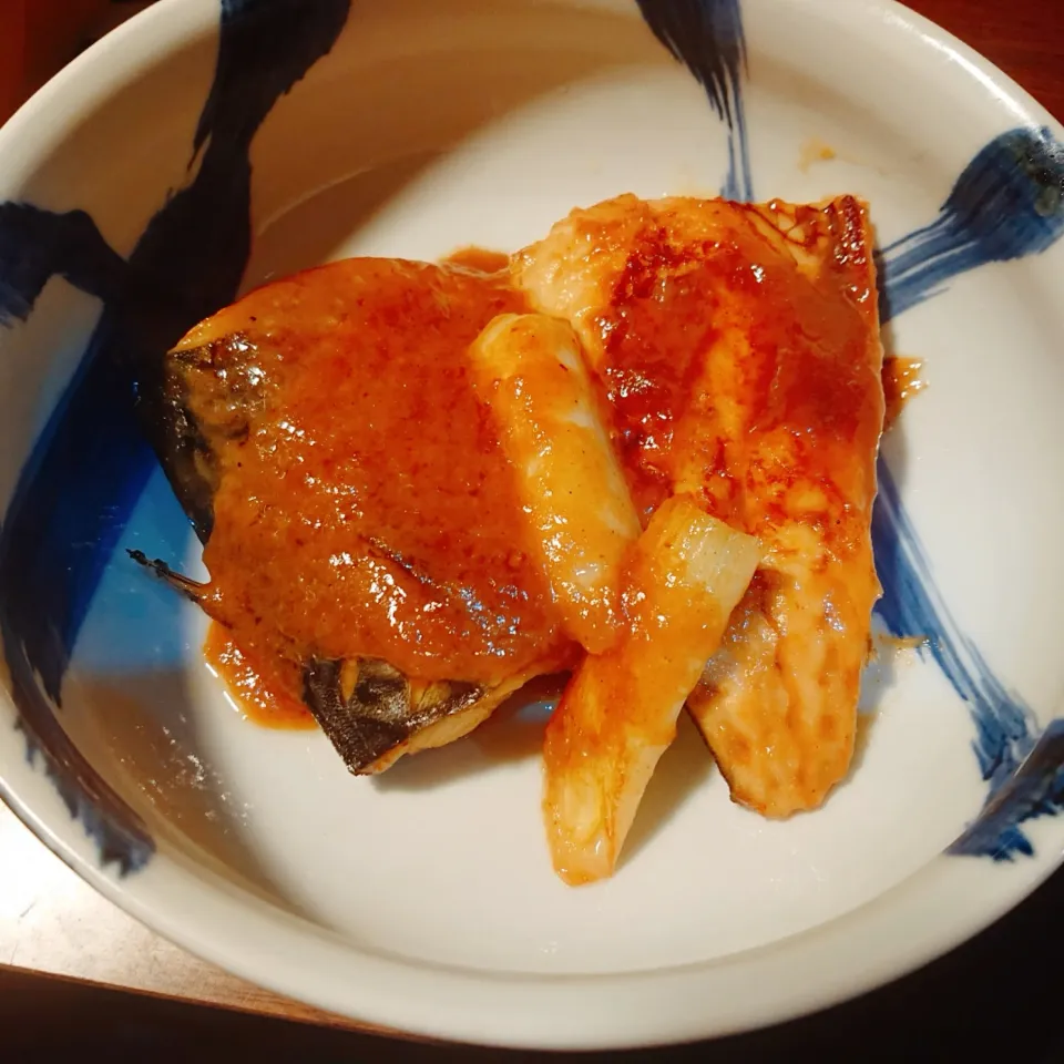 鯖の味噌・甘酒煮〰️😋|quitaさん