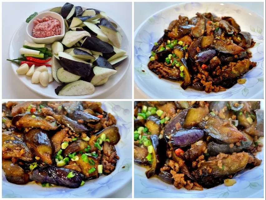 麻辣茄子 hot and spicy saute eggplants|steven z.y.さん