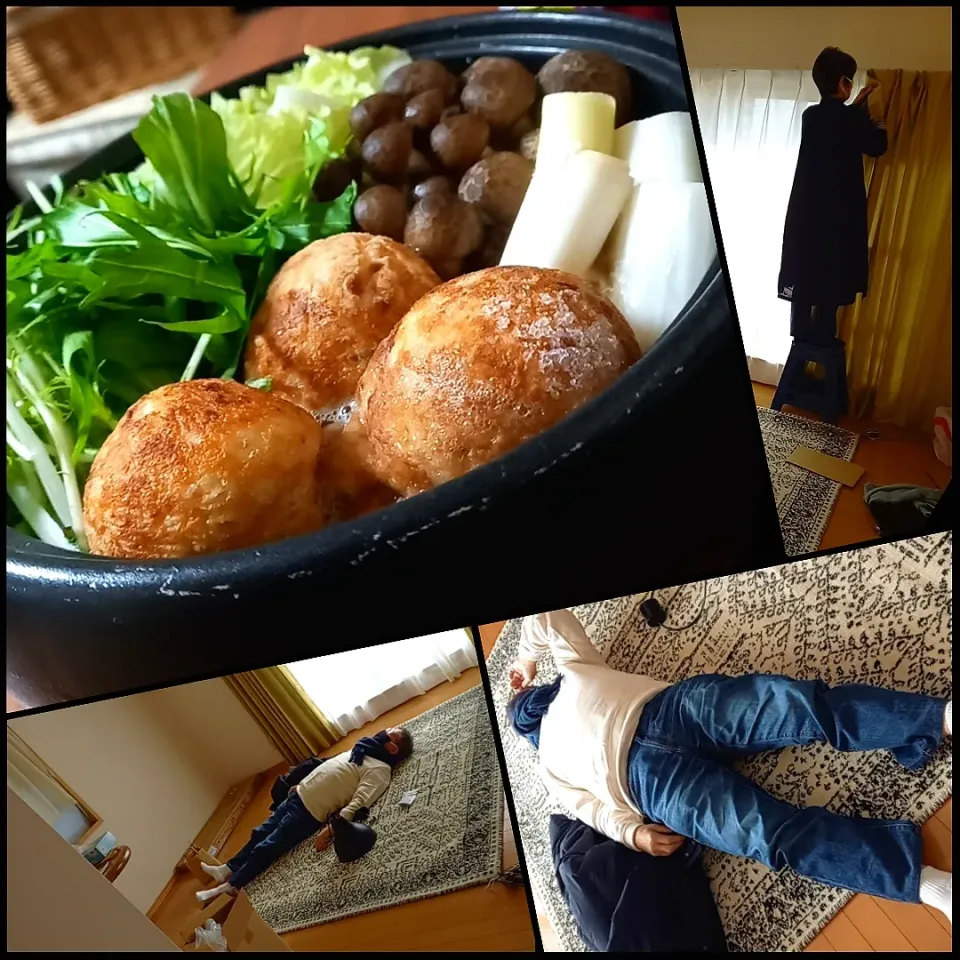 Snapdishの料理写真:たこ焼き鍋|まりおさん