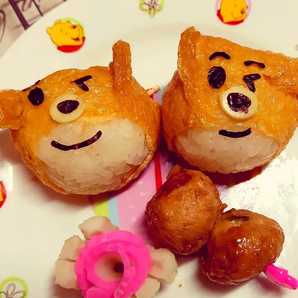 Snapdishの料理写真:ワンワンいなり|masty sさん