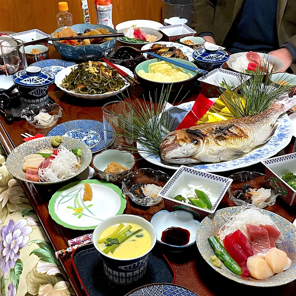 Snapdishの料理写真:お食い初め料理(お・も・て・な・し 編)|つるひめさん