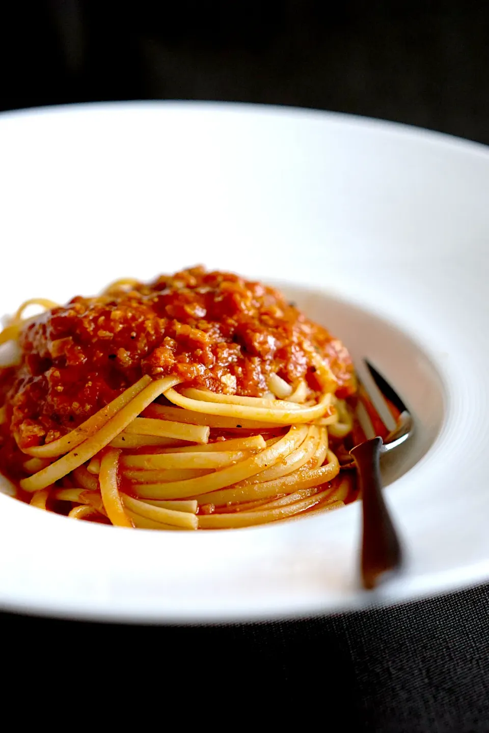 シンプルにトマトソースパスタ🍝|てつやさん