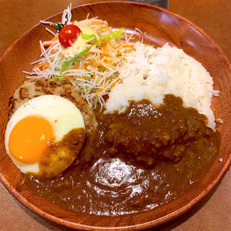 カレーバーグディッシュ(◍•ڡ•◍)❤|いつみさん