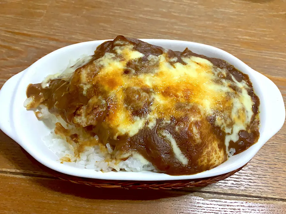 2022年1月23日 ランチは焼きカレー🍛|もぐぷーさん