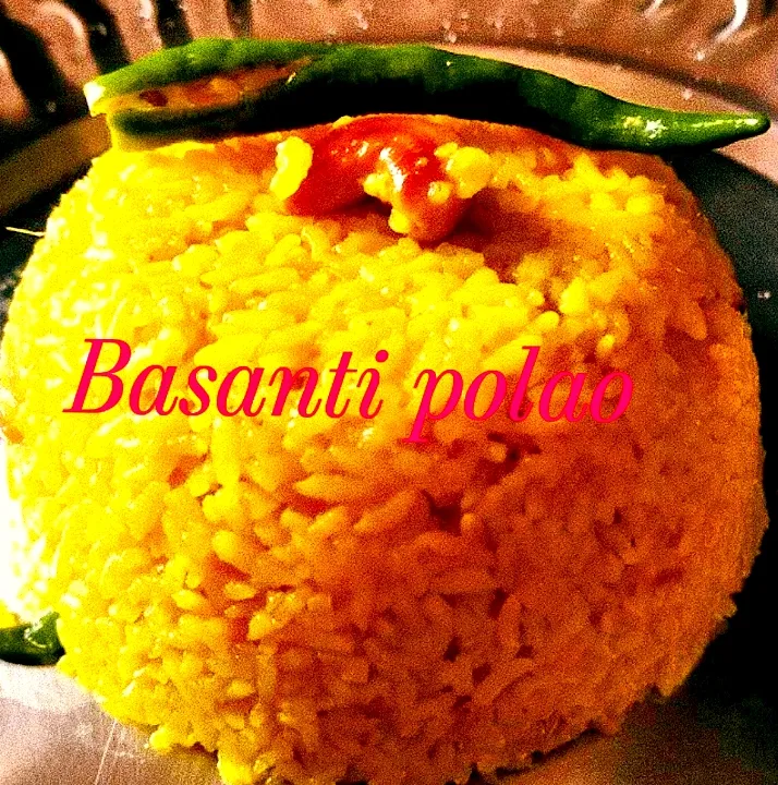 Snapdishの料理写真:Basanti polao|Aditi Chakrabortyさん