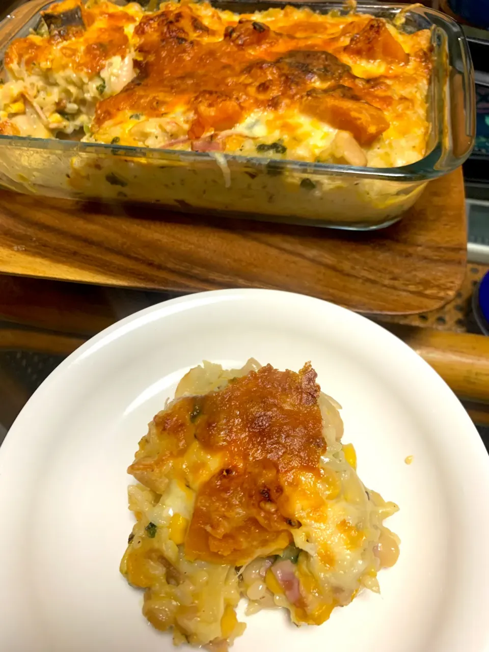 Snapdishの料理写真:☆寒い日はお手軽casserole☆|Hiroさん