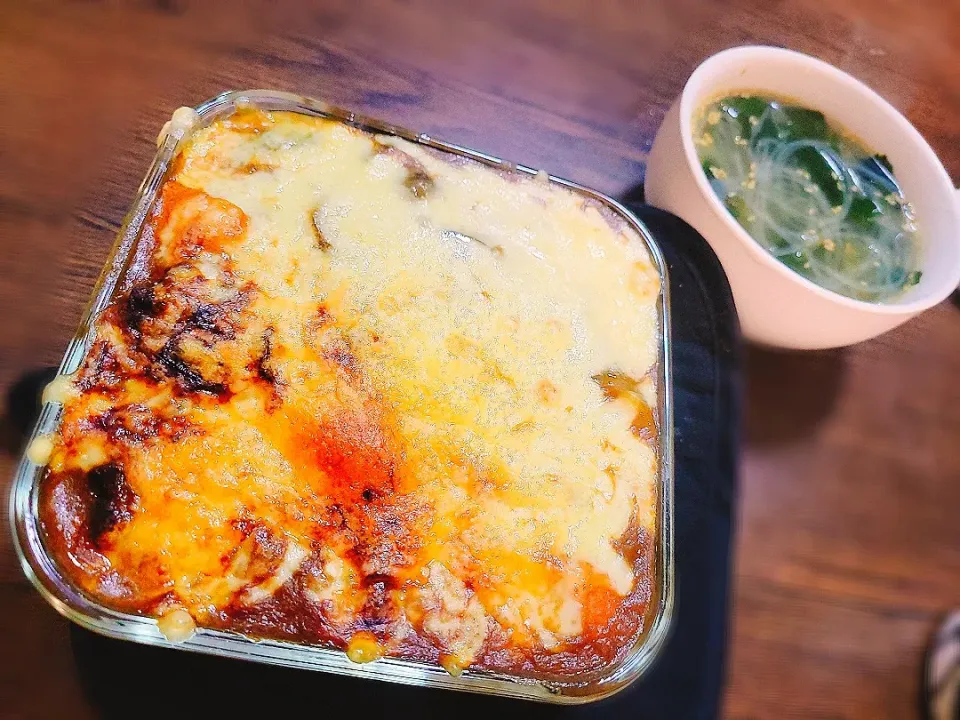 焼きチーズカレー。|あかねーさんさん