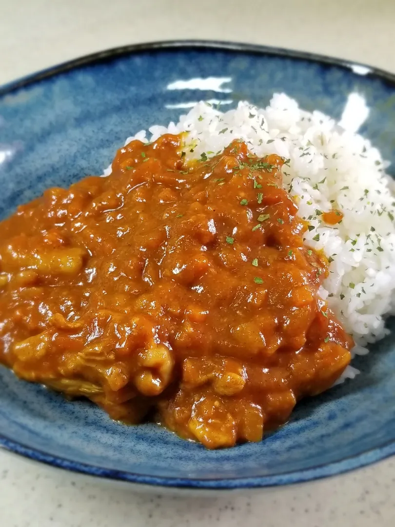 トマト缶de鶏もも甘酒カレー|ぱんだのままんさん