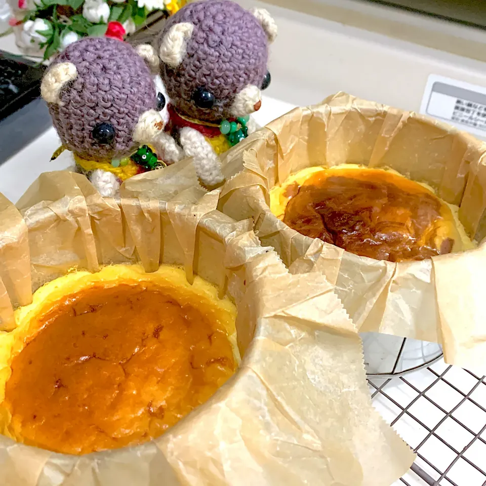 Snapdishの料理写真:チーズケーキも焼いたのさ(・∀・)|chagashiさん