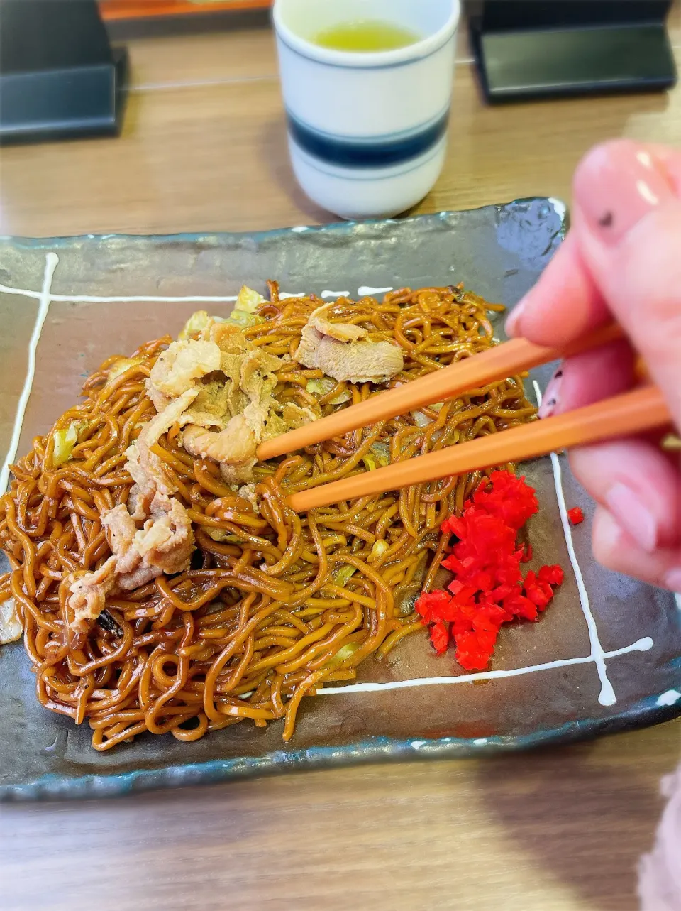 Snapdishの料理写真:ご当地グルメ　瀬戸焼きそば🥢|Mariruさん