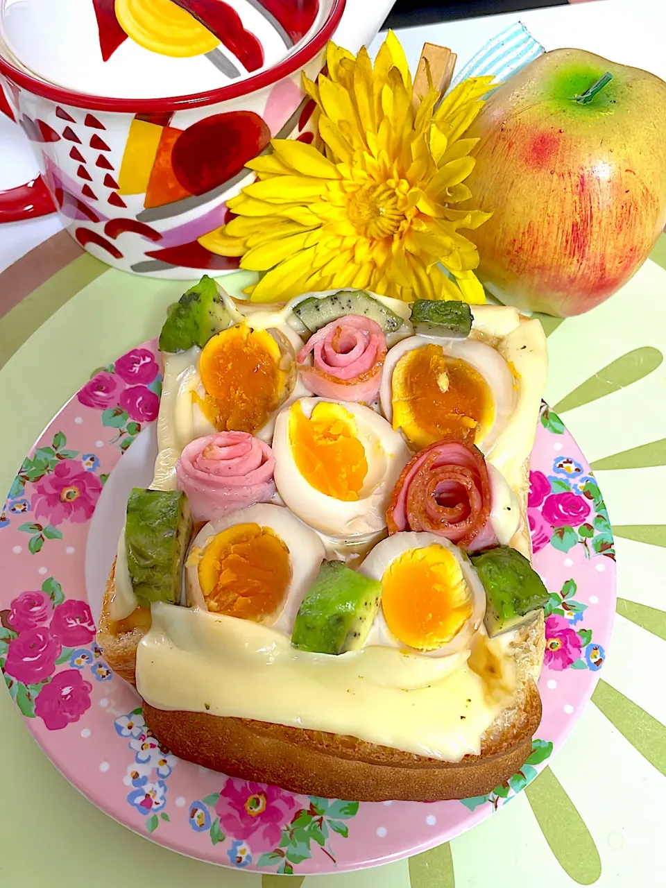 Snapdishの料理写真:ღ朝ごパン🎶🎶|🌼はなちゃん🌼さん