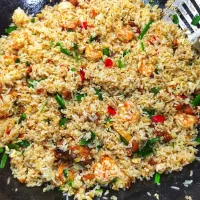 Snapdishの料理写真:Prawns fried rice|azirasamsuddin771008055774さん