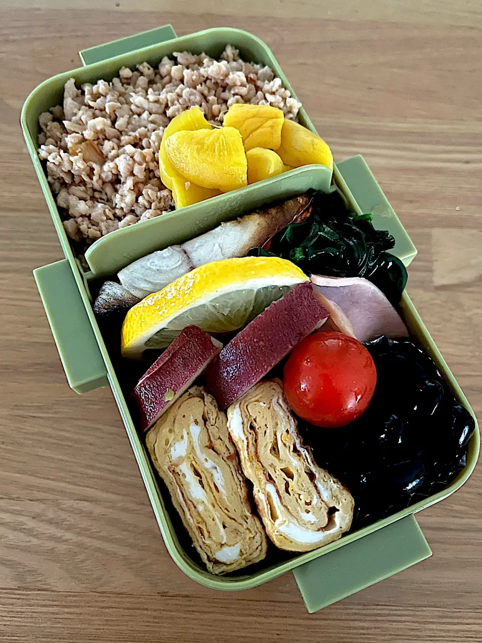 時短授業　鶏そぼろ弁当🍱|ちっくんさん