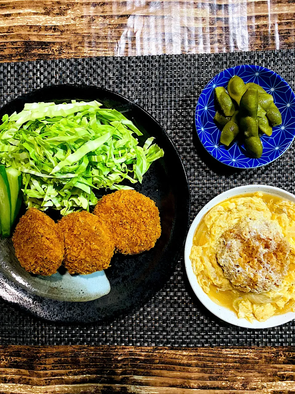 キャベツと菜の花メンチ&卵とじ|栃倉 直人さん