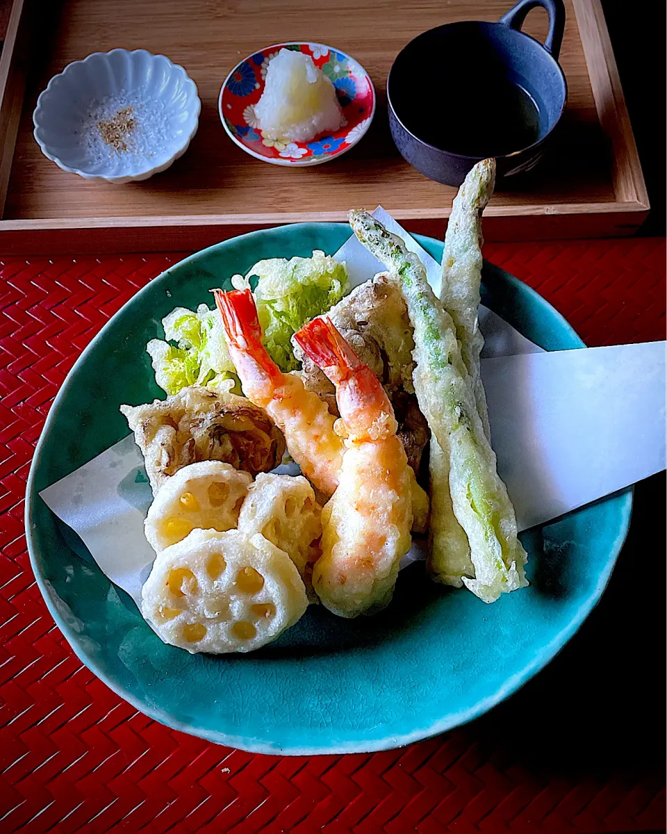 ある日の晩ご飯〜天ぷら|とんちんさん