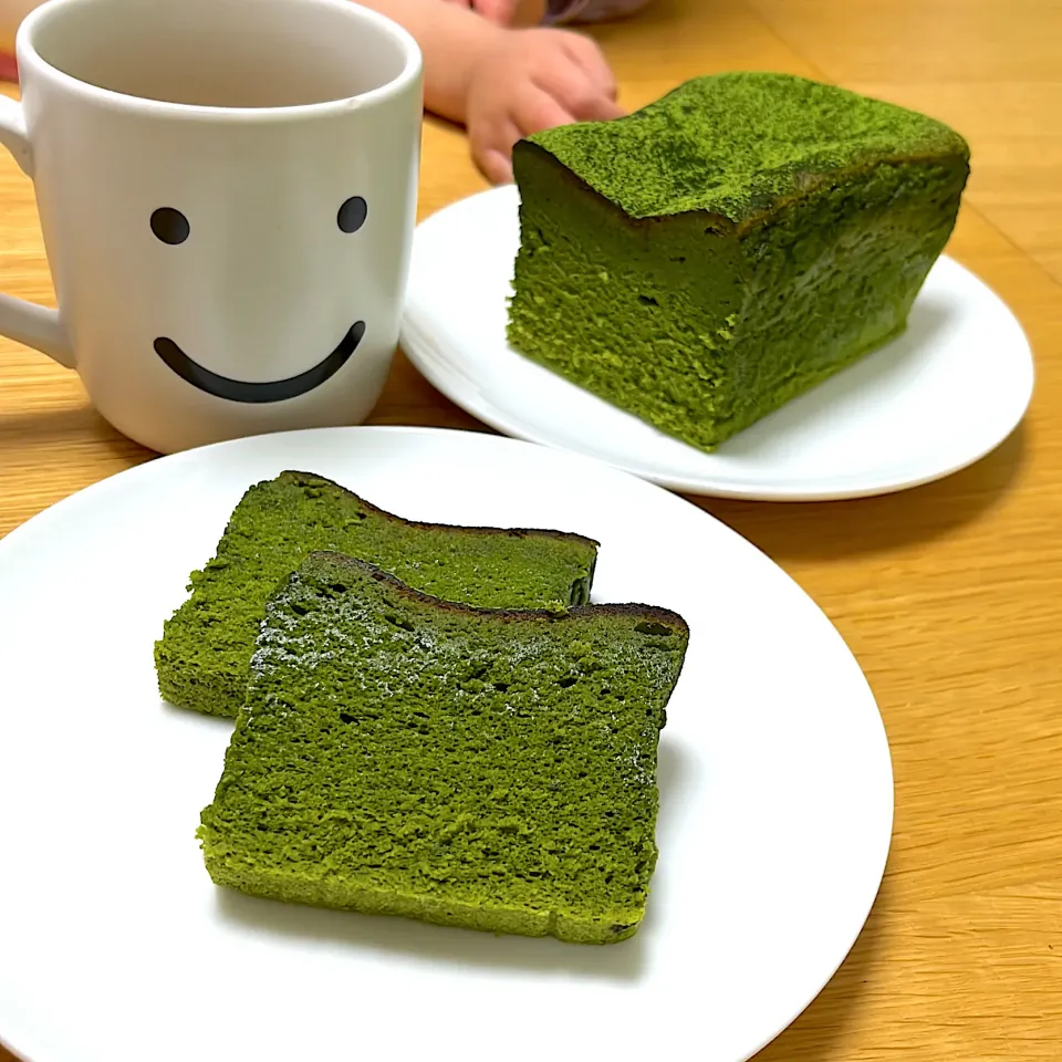 Snapdishの料理写真:抹茶のテリーヌ|さつまいもさん