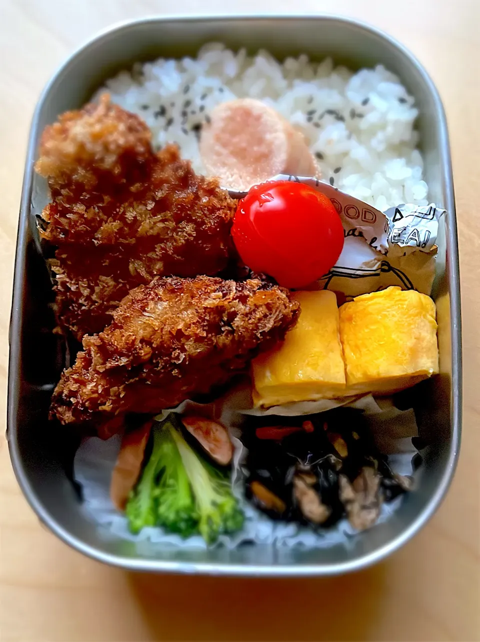 今日の中学生男子弁当🍱|はぴたさん