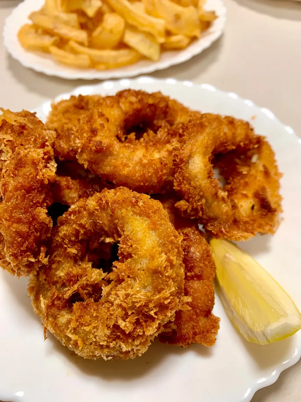 Deep Fried Squid Rings(Calamari)|gonbenさん