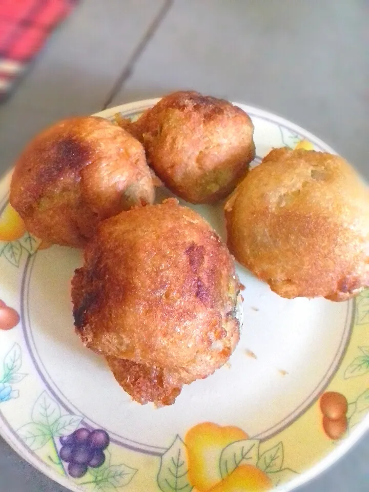 # Indian# bread pakoda# homemade|#cooking#indian#foodさん