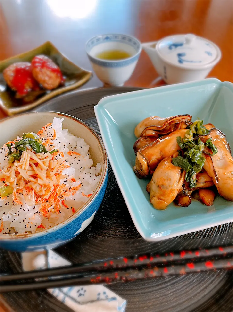 Snapdishの料理写真:本日のお昼ご飯🍚(^^)|Mariruさん