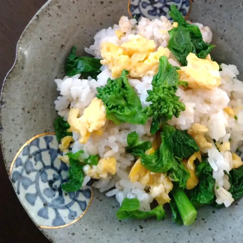 Snapdishの料理写真:アッチさんの料理 菜の花ごはん|とだともさん