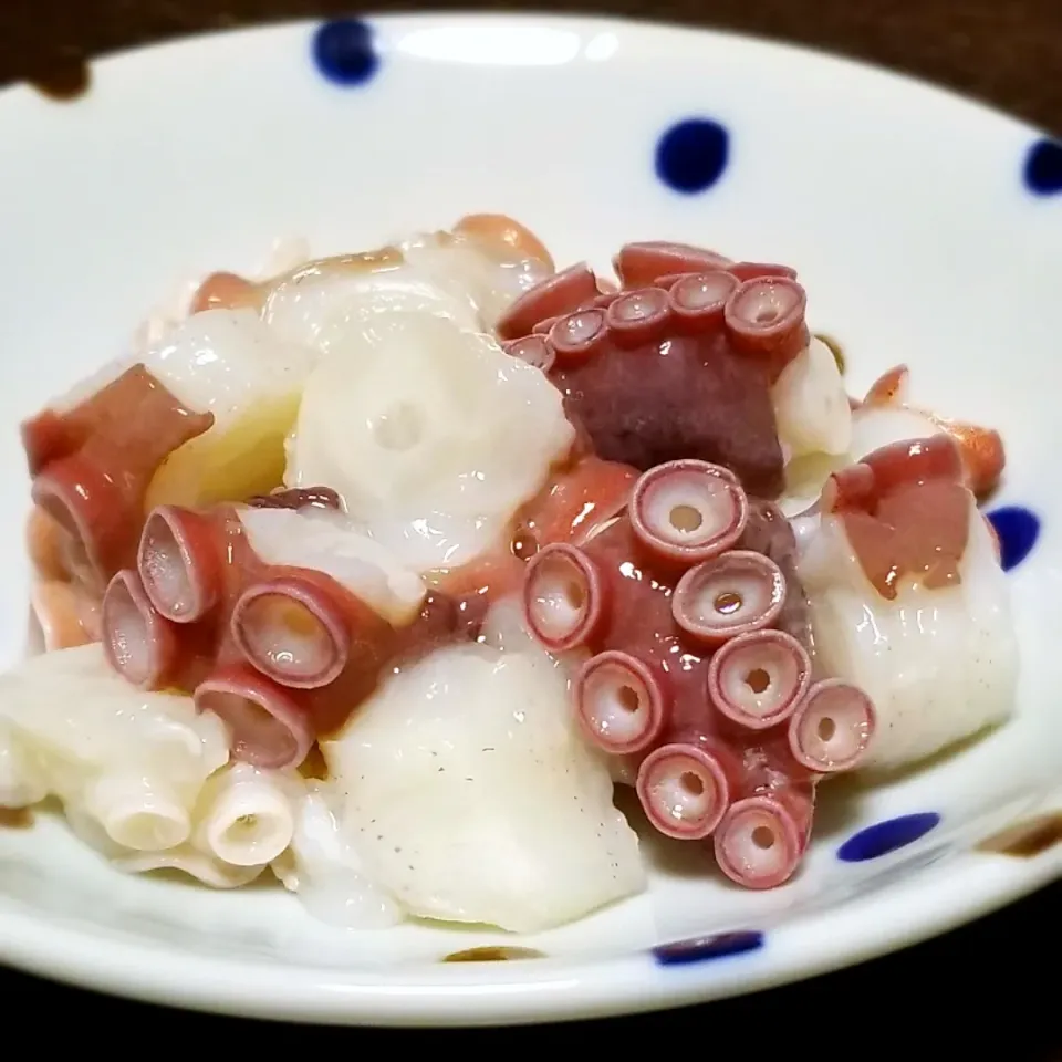 パパが空中で切った👨たこぶつ🐙|ぱんだのままんさん