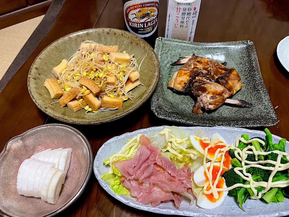 2022.1.25 イナダのカマの照り焼き🍻🍻🍻|ゆみずさん